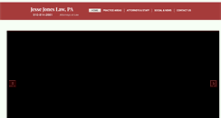 Desktop Screenshot of jessejoneslaw.com